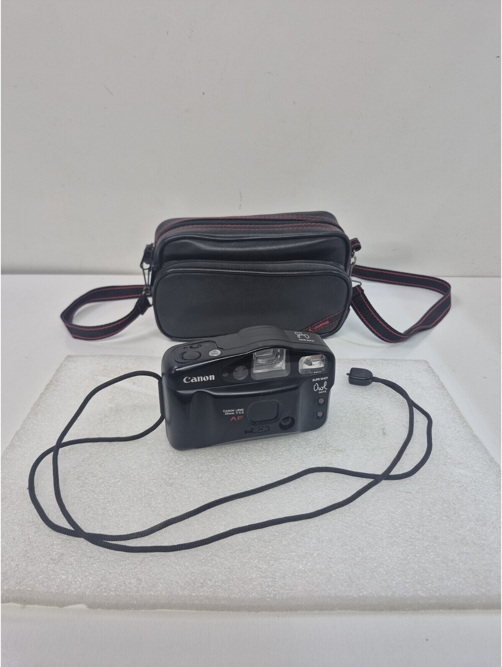 Canon Sure Shot Owl 35mm Point And Shoot Film Camera
